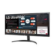 LG 34”-os 21:9 UltraWide™ Full HD IPS monitor AMD FreeSync™ technológiával, +15 fokos oldalnézet, 34WP500-B, thumbnail 2