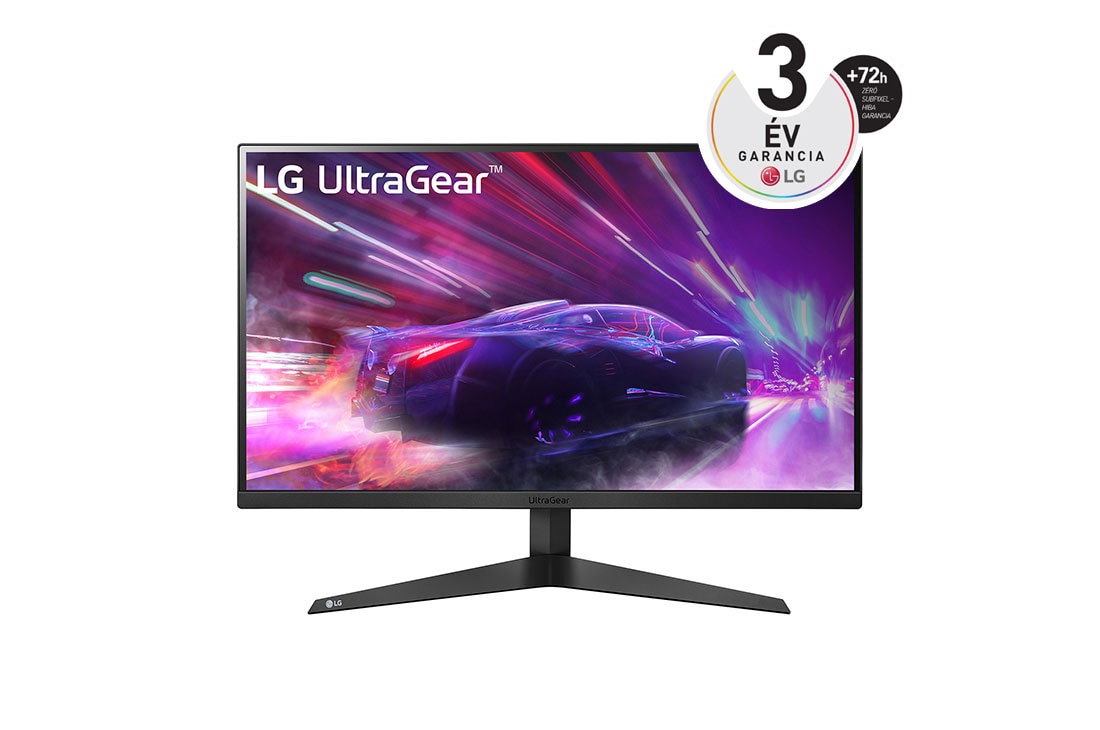 LG 27” UltraGear™ Full HD gamer monitor, Elölnézet, 27GQ50A-B