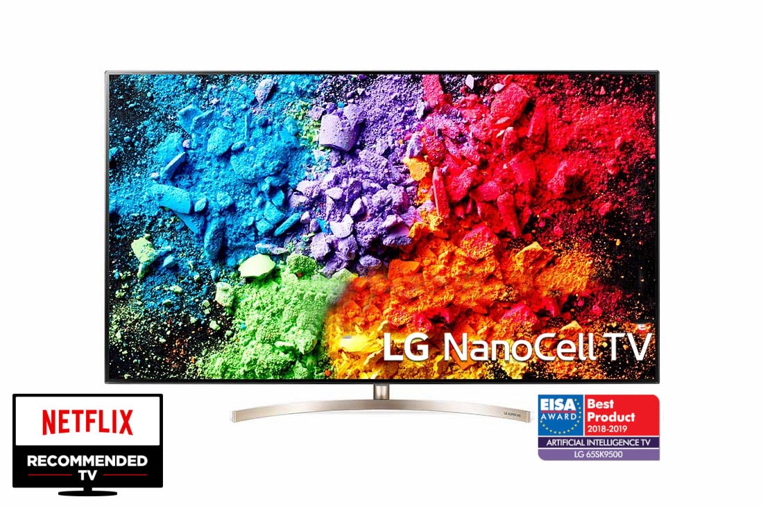LG 65'' (165 cm) NanoCell™ TV Cinema HDR technológiával, webOS 4.0 operációs rendszerrel és Magic Remote távirányítóval, 65SK9500PLA