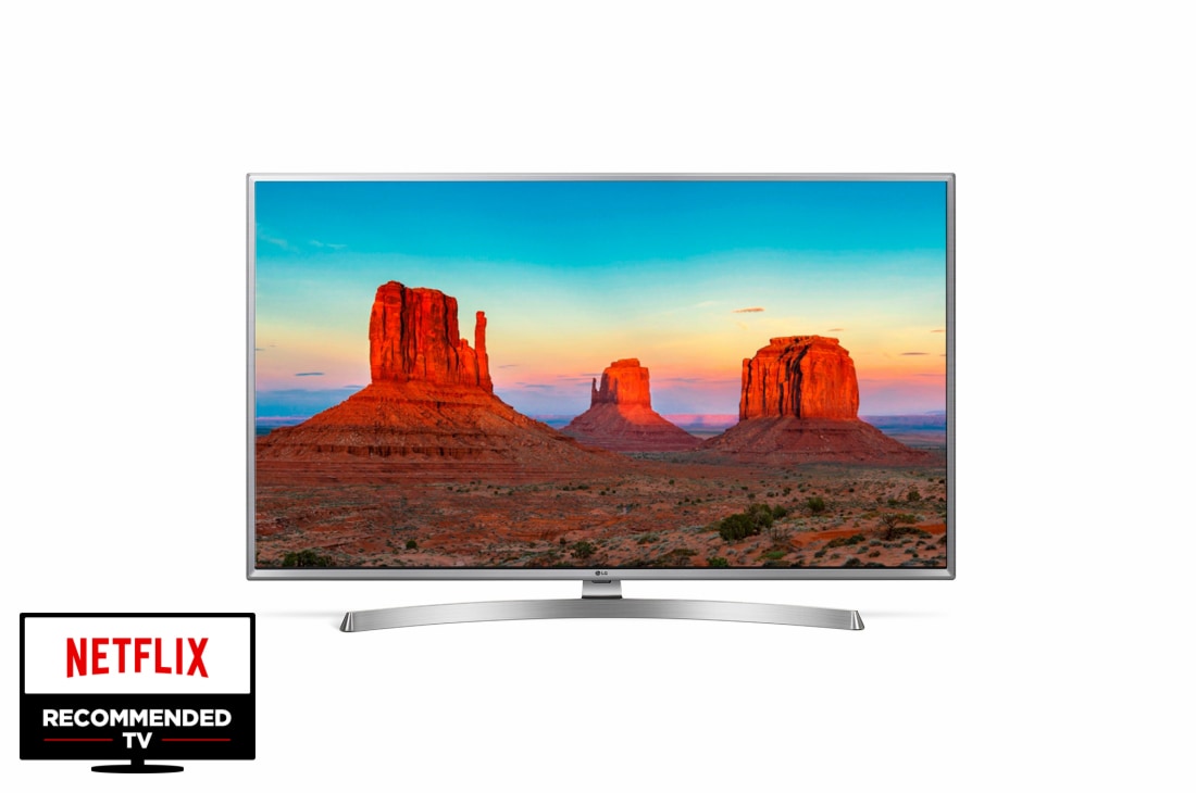 LG 43'' (108 cm) Ultra HD TV Active HDR technológiával, webOS 4.0 operációs rendszerrel és Magic Remote távirányítóval, 43UK6950PLB