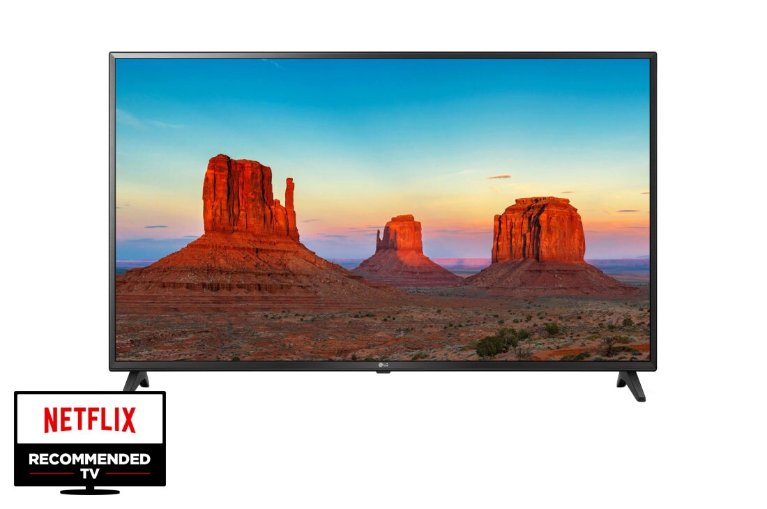 LG 43'' (108 cm) Ultra HD TV Active HDR technológiával és webOS 4.0 operációs rendszerrel, 43UK6200PLA