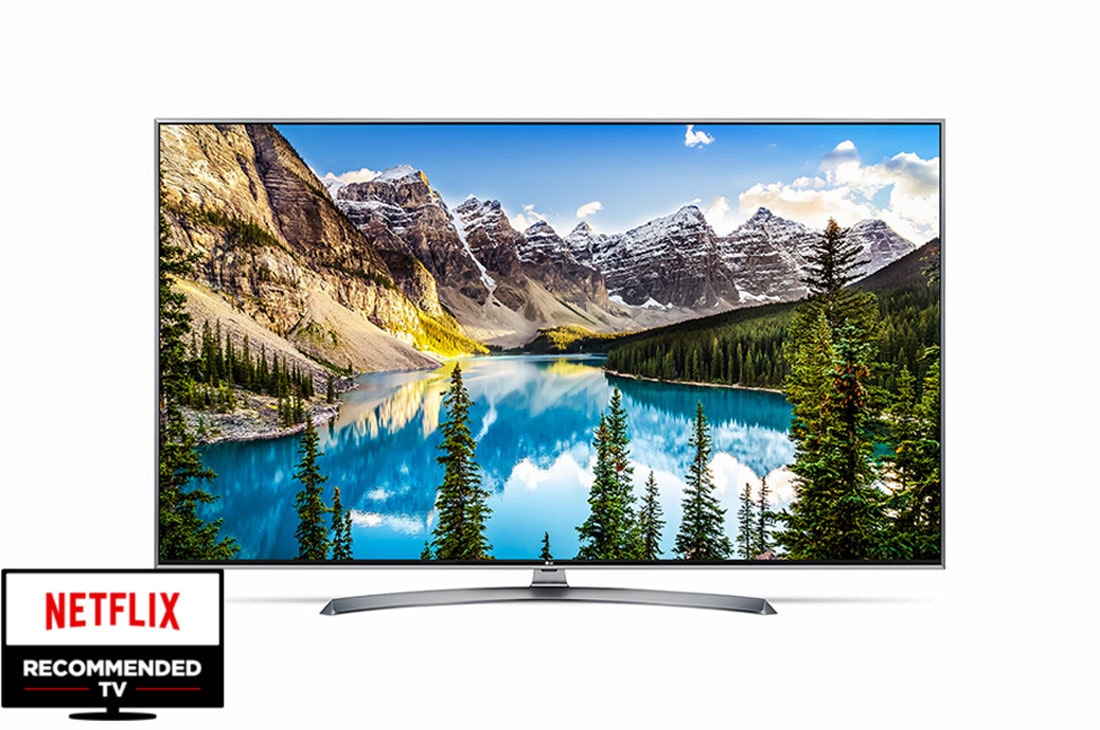 LG 43'' (108 cm) Ultra HD 4K TV Active HDR Dolby Vision technológiával és webOS 3.5 Smart rendszerrel, 43UJ750V