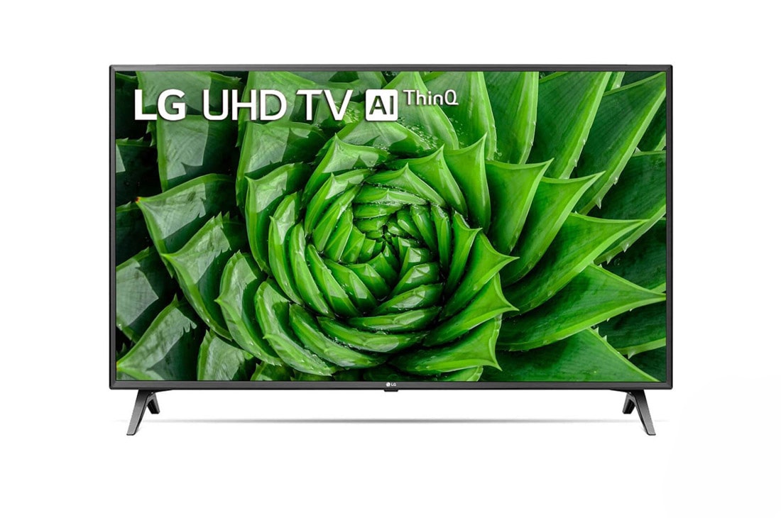 LG UHD 65'' UN80 4K TV HDR Smart (165 cm), elölnézet kitöltőképpel, 65UN80003LA