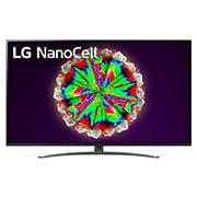 LG NanoCell 55'' NANO81 4K TV HDR Smart (139 cm), elölnézet kitöltőképpel, 55NANO813NA, thumbnail 1