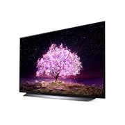 LG OLED 55'' C1 4K TV HDR Smart (139 cm), -30 fokos oldalnézet, OLED55C11LB, thumbnail 3