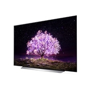 LG OLED 65'' C1 4K TV HDR Smart (164 cm), -30 fokos oldalnézet, OLED65C12LA, thumbnail 3