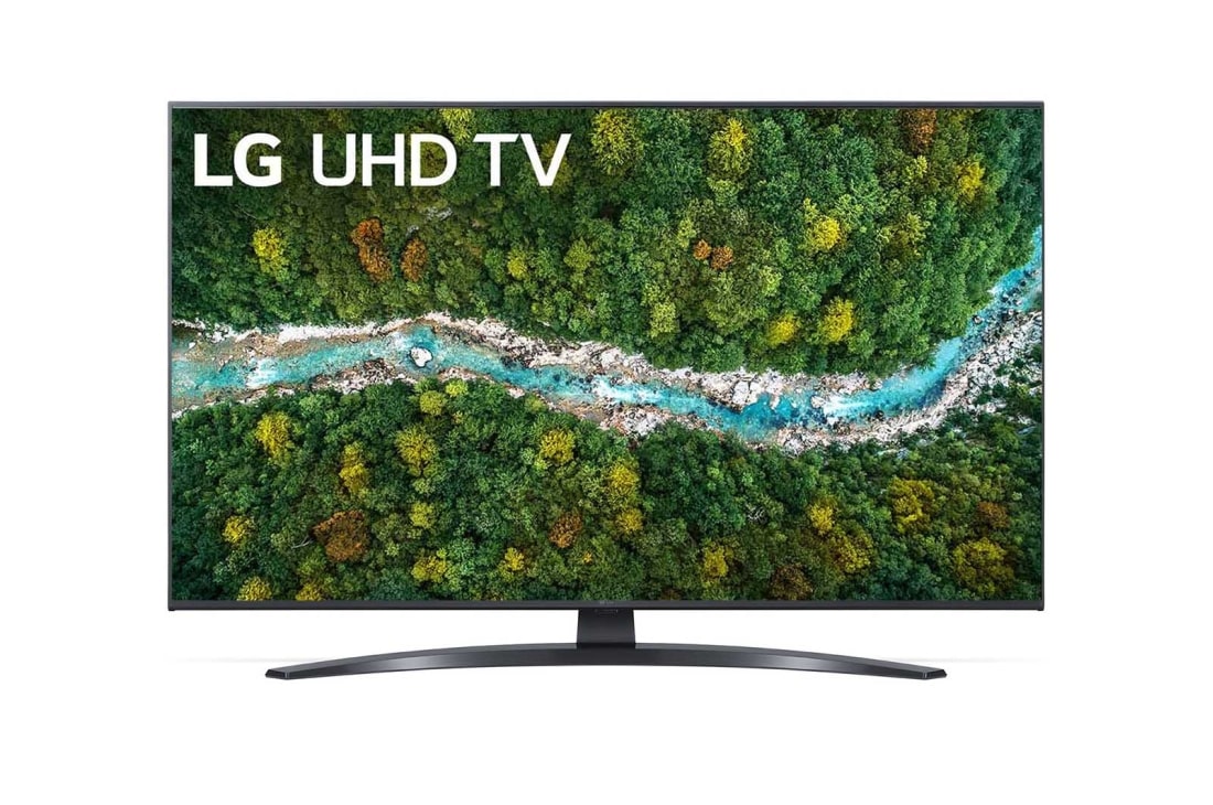 LG UHD 43'' UP78 4K TV HDR Smart (108 cm), Az LG UHD TV elölnézete, 43UP78003LB