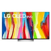 LG OLED evo 55'' C2 4K TV HDR Smart (139 cm), Elölnézet, OLED55C22LB, thumbnail 1