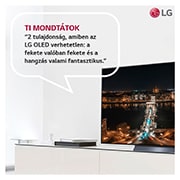 LG OLED 55'' A2 4K TV HDR Smart (139 cm), Az ultravékony felső él ráközelített nézete , OLED55A23LA, thumbnail 15