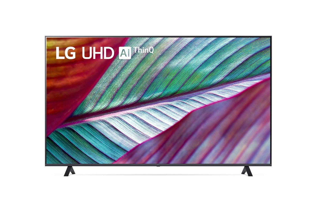 LG UHD UR78 75 colos, 4K Smart TV, 2023, Az LG UHD TV elölnézete, 75UR78003LK