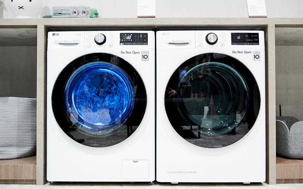The all-new LG ThinQ AI DD Washer and Dryer were on show at IFA 2019 | More at LG MAGAZINE