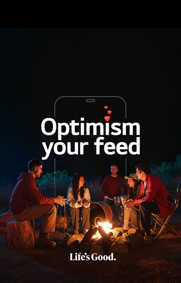 Life's Good 2024: Optimism your Feed kampány
