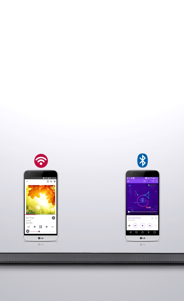 תאימות Wi-Fi ו-Bluetooth; להזרים כל תוכן<br>2