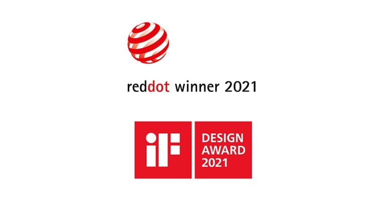 זוכה פרס Reddot לשנת 2021