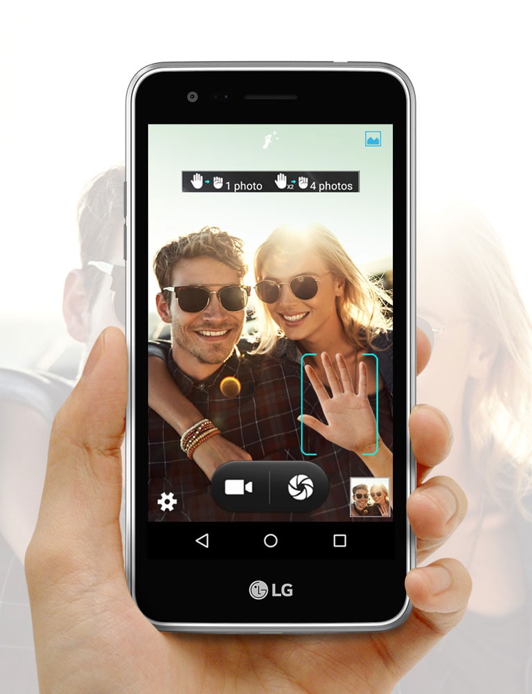 מצלמת סלפי 5MP  עם צילום באמצעות מחווה2