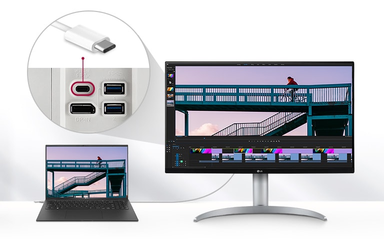 USB Type-C™‎ מאפשר בקרה וקישוריות בקלות.