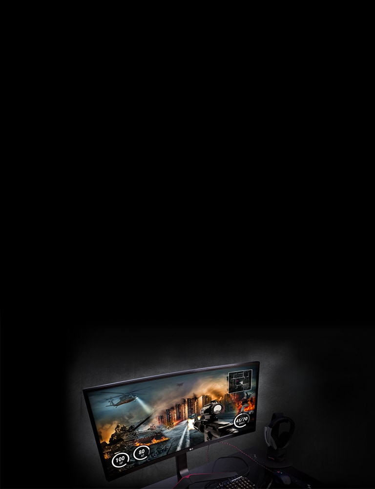 מסך המשחקים המיוחל ביותר עם טכנולוגיית G-Sync™<br>2