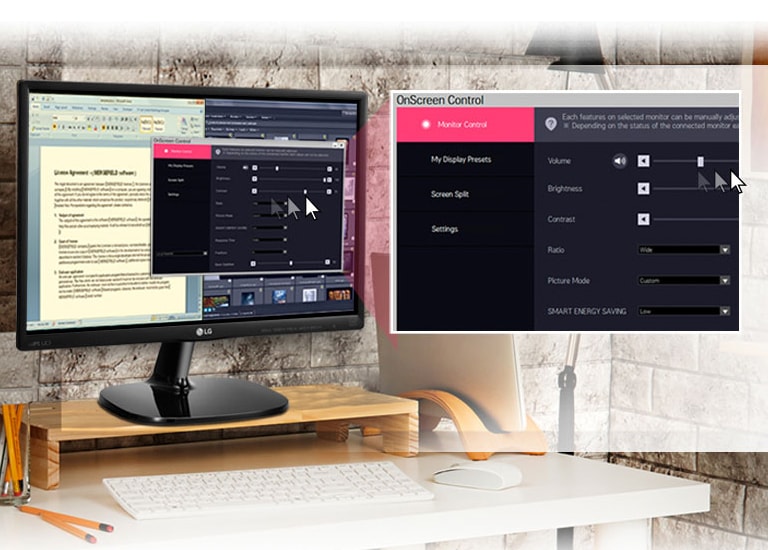 בקרה על המסך<br>2