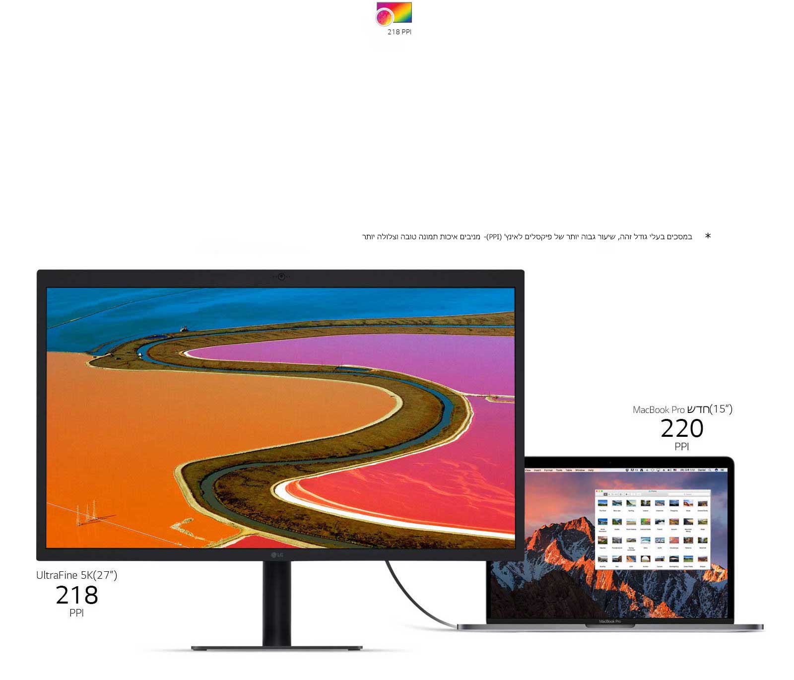 מסך 5K PPI 218 צלול במיוחד1