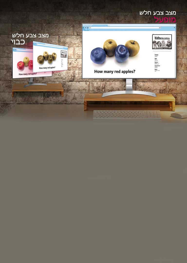 מציע חזות צבעים משופרת לאנשים עם לקות צבעים2