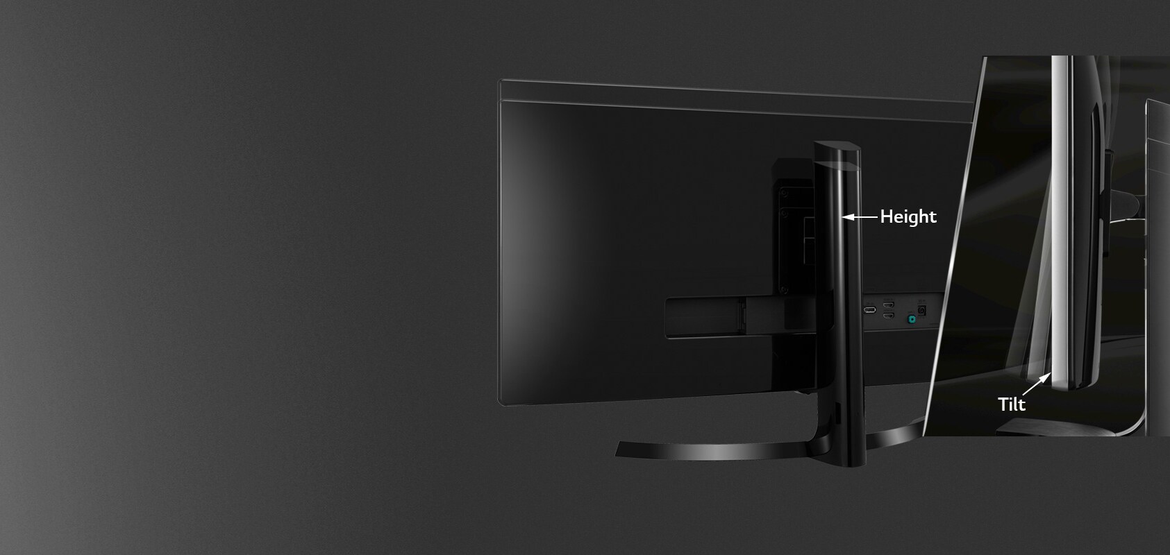 Height & Tilt Adjustable Stand