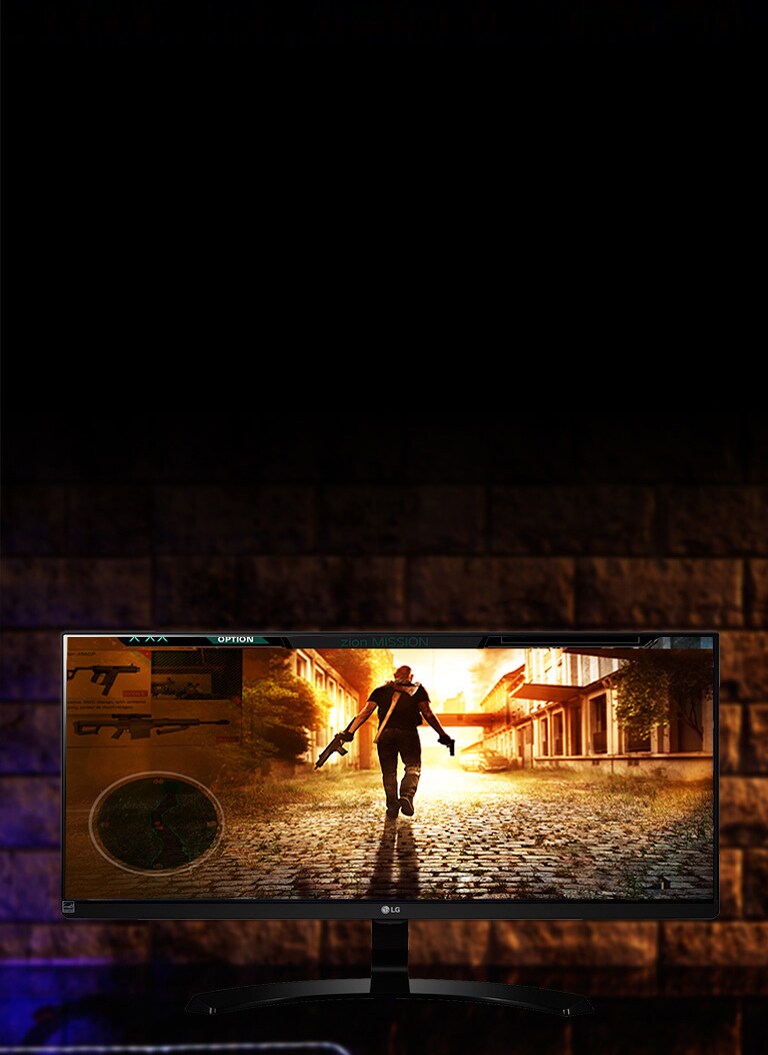 צג 21:9 UltraWide® HD מלא IPS