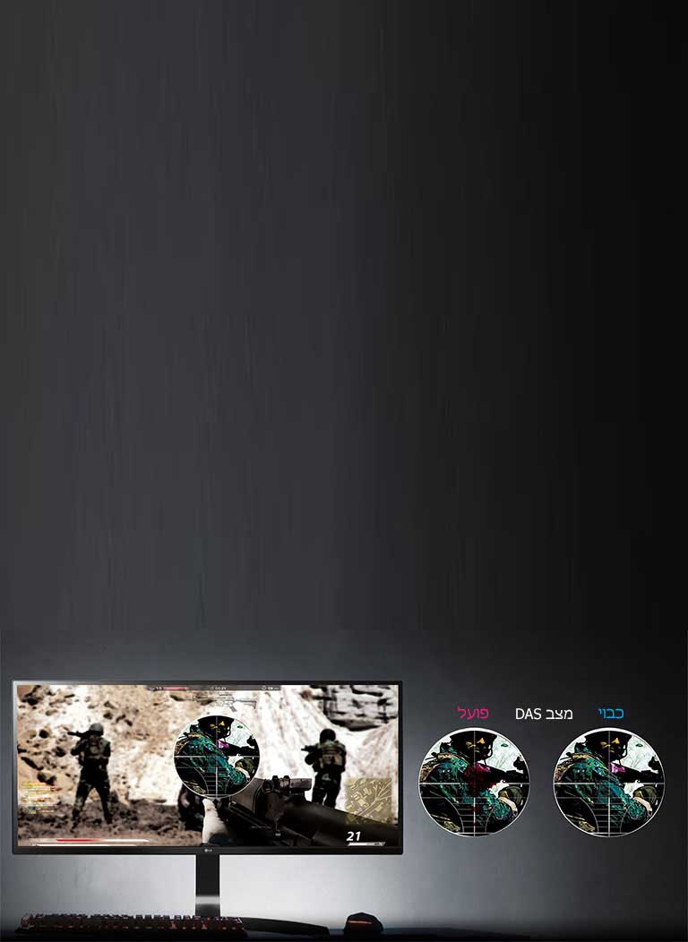 שורה של תכונות לשיפור המשחקיוּת: מצב DAS<br>2