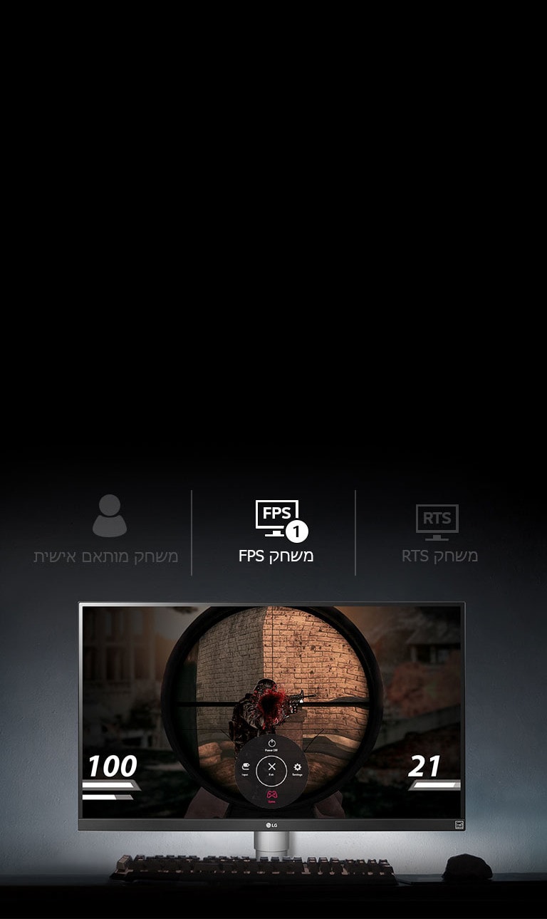 תצוגה מותאמת אישית עבור כל משחק כמעט2