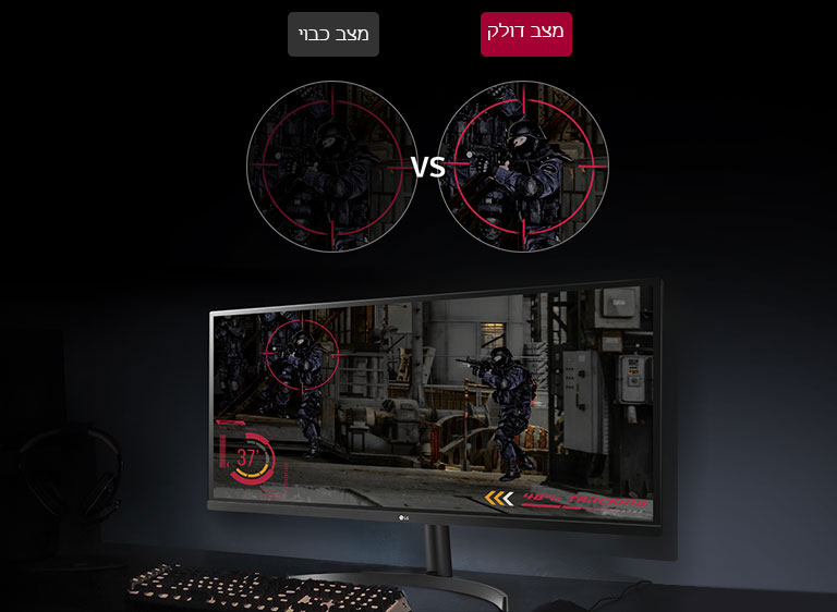 מייצב שחור של LG 29WL500-B