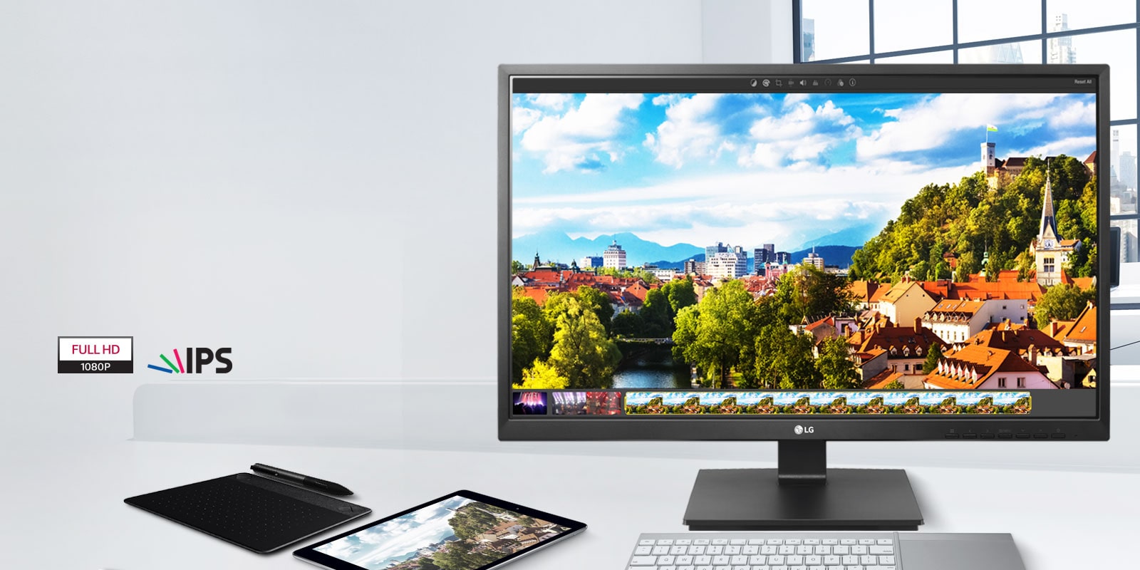 Full HD IPS display <br> 1