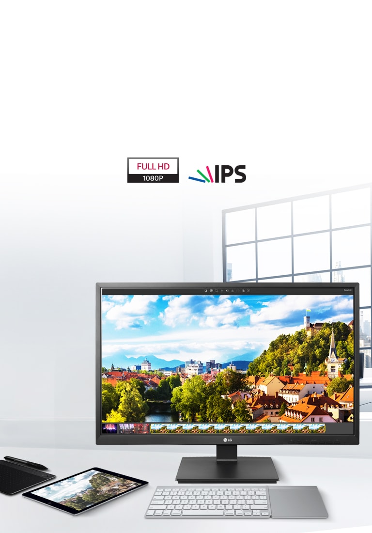 תצוגת HD IPS מלאה<br>2