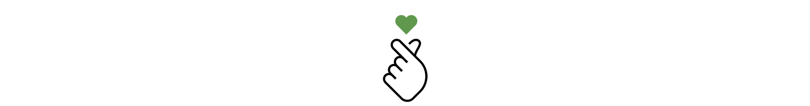 לוגו Finger heart.