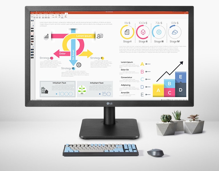 צג Full HD בגודל 21.45 אינץ' : צבעים חיים ומדויקים.