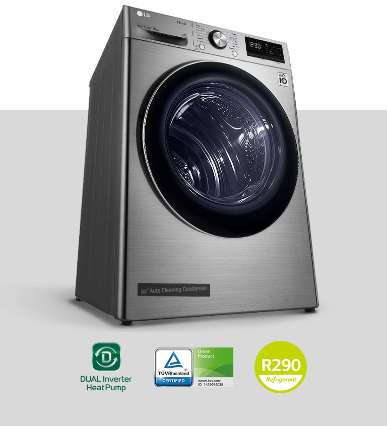 מייבש Dual Inverter Heat Pump™‎ תמונת מוצר עם לוגו‎