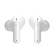 LG TONE Free FP5 - אוזניות עם True Wireless Bluetooth ועם פונקציית ביטול רעשים פעיל משופר, מבט קדמי של שני מתאמי אוזניות זה מול זה., TONE-FP5W, thumbnail 5