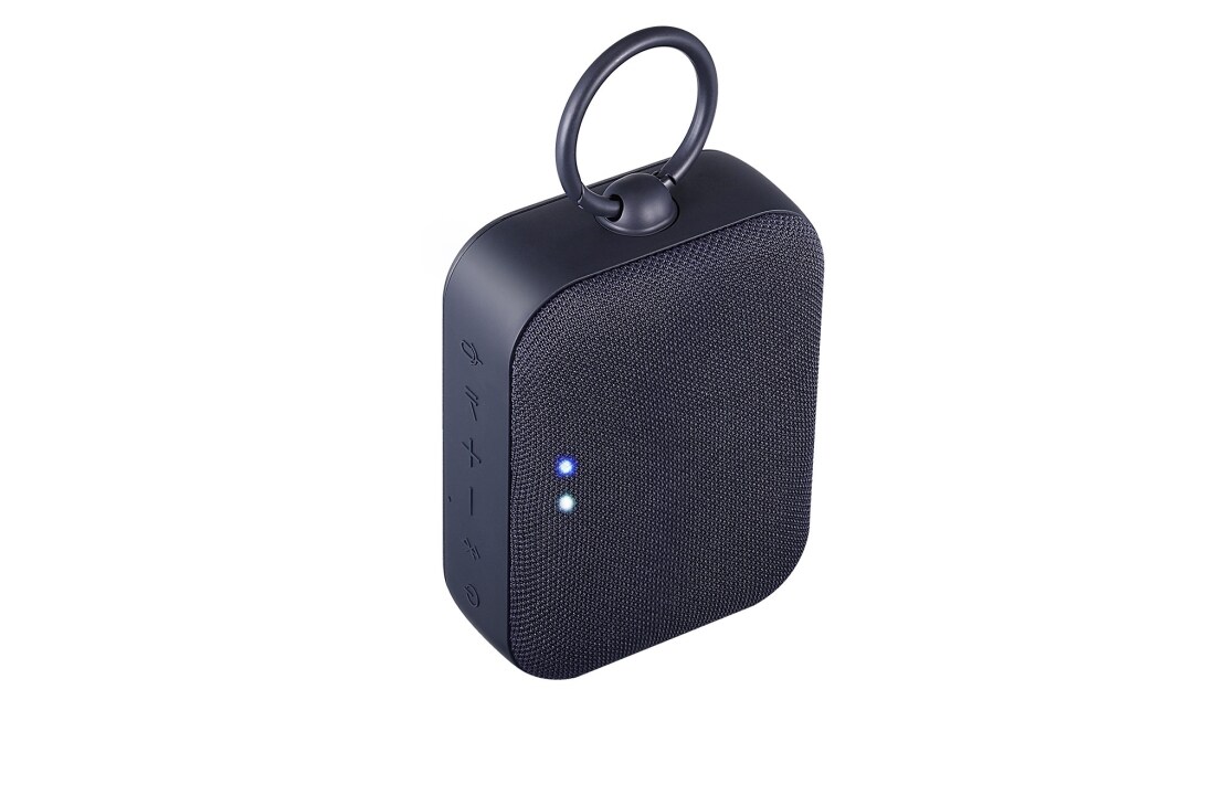 LG XBOOMGo PN1, מבט אנכי משמאל מלמעלה למטה בזווית של 30 מעלות של LG XBOOMGo PN1., PN1, thumbnail 10