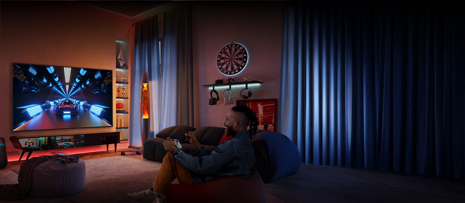 טלוויזיית LG למשחקים: למה OLED ו-QNED מושלמים לגיימרים