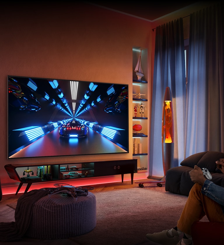 טלוויזיית LG למשחקים: למה OLED ו-QNED מושלמים לגיימרים