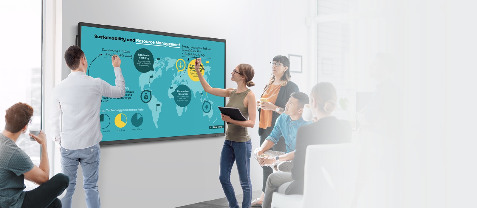 LG CreateBoard: המסך האינטראקטיבי שמשדרג כל חדר ישיבות