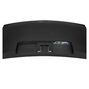 LG מסך Full HD קעור בגודל 31.5 אינץ‘ עם ™AMD FreeSync, תקריב של היציאות, 32MR50C-B, thumbnail 8