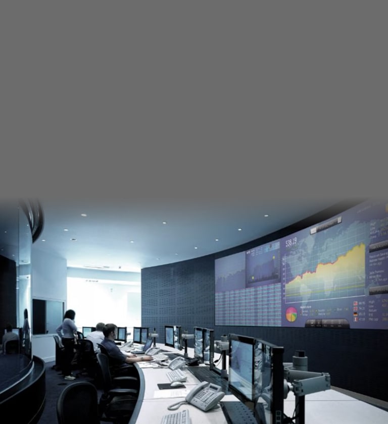 מהקיר ועד הפיקסל: הפתרונות של LG לחדרי בקרה מודרניים