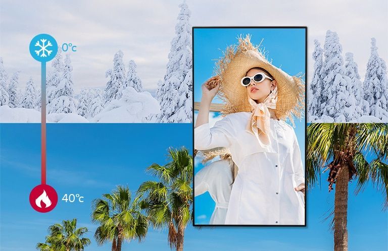 טווח טמפרטורת הפעלה רחב