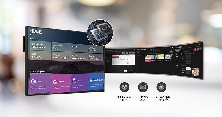 ביצועים גבוהים עם webOS