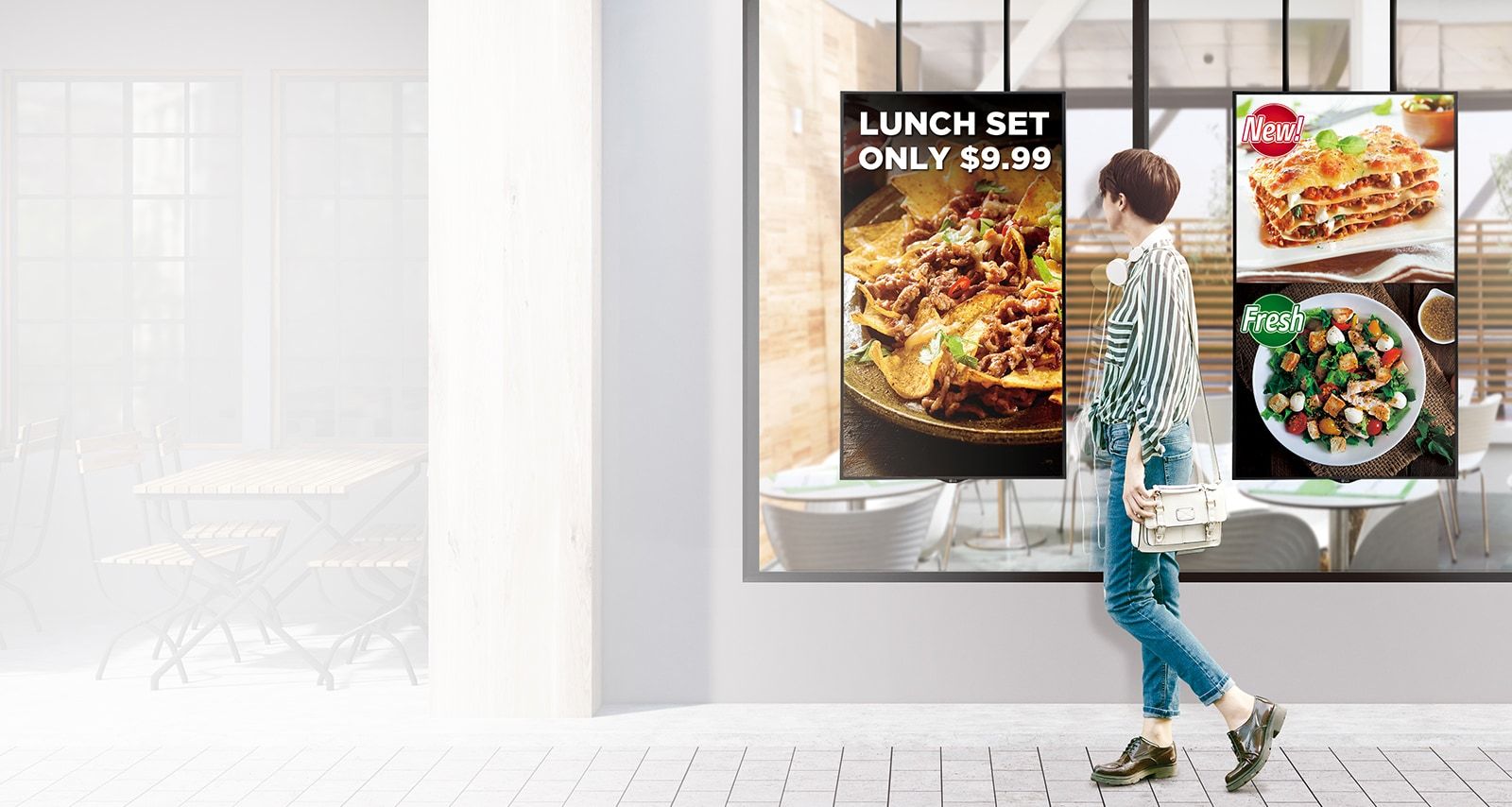 תצוגה יוצאת מן הכלל והפעלה שקטה