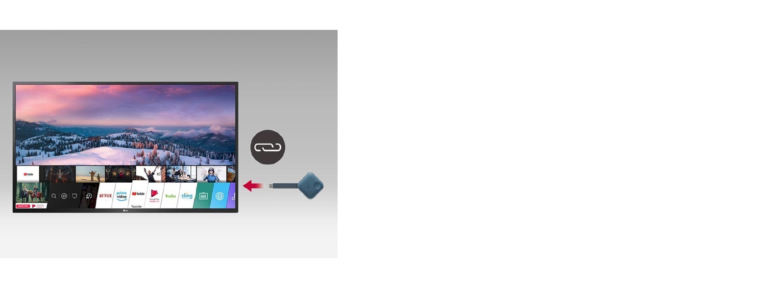 פשוט חברו את התקן ה-USB אל המכשיר ונתקו אותו כדי לצמד את שניהם יחד.