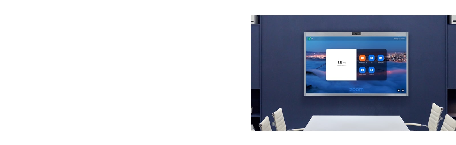 ועידת וידאו ברמה הגבוהה ביותר, מיועדת לפגישות זום