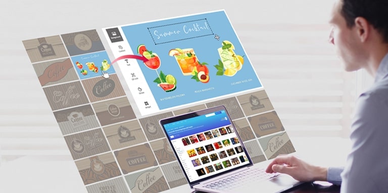 שימוש בתוכן שותפים נעשה כדי להרכיב את התוכן המיועד להצגה בשילוט הדיגיטלי.