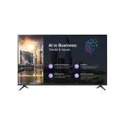LG מסך UHD TV, מבט קדמי עם תמונה הדמייה, 86PK640S0LA, thumbnail 1