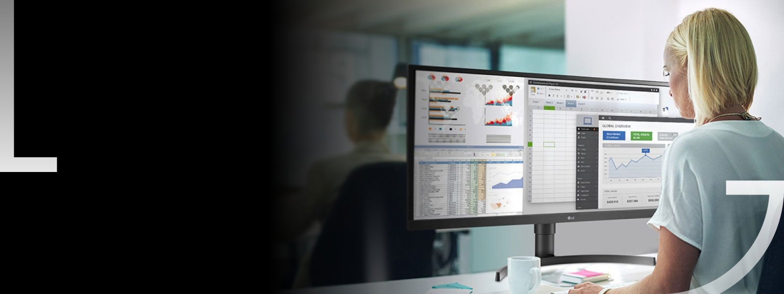 LG Business<br> מסכי מחשב1