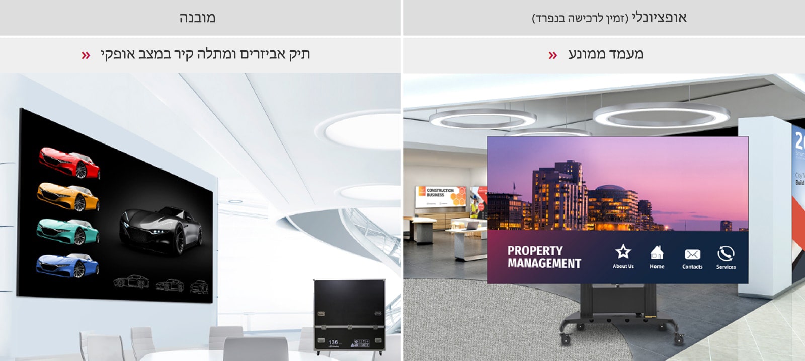 ערכות אביזרים ייעודיים